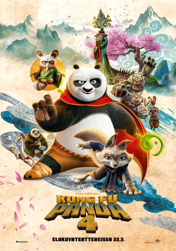 Suomeksi: Kung Fu Panda 4
